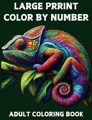 Large print color - color, number