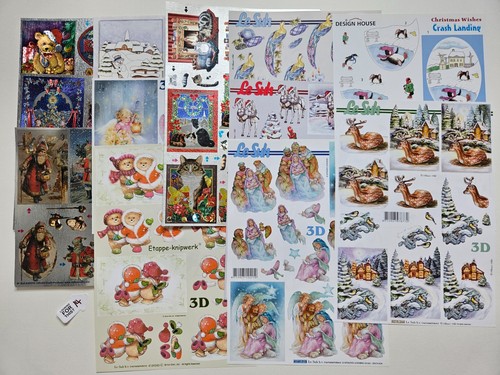 Decoupage sheet a4 bundle - x,
