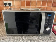 Samsung MS23F301TAS/EU 23L 800W Microwave Oven - Silver - Very Good Condition