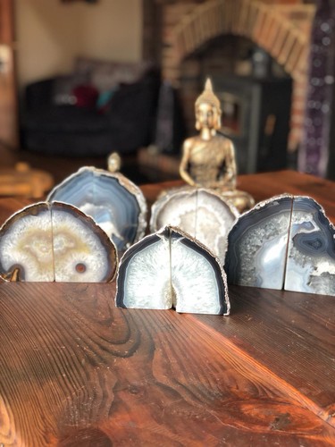 Natural caramel agate silver - natural,
