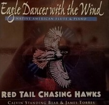 Red Tail Chasing Hawks-Eagle