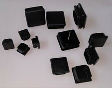  Black Plastic End Caps /