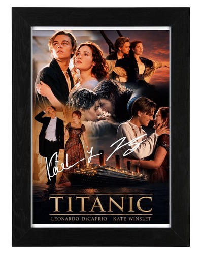 Dicaprio winslet signed - dicaprio,,