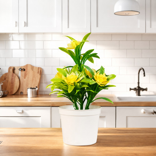 Artificial bonsai plant potted - artificial,