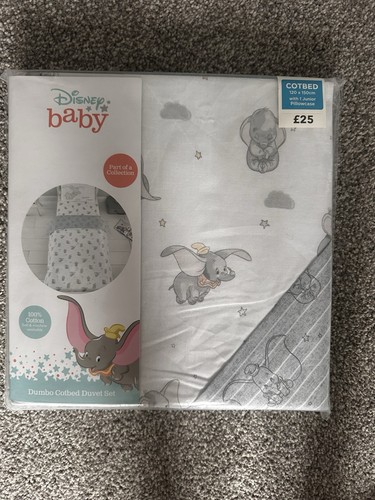 Disney dumbo cot - duvet, set