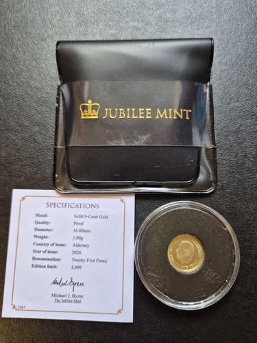 2026 solid 9ct - 9ct, proof