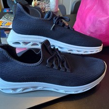 Crosshatch Men Trainers Sports Laceup Lightweight Gym Sneaker Shoes UK Size 12