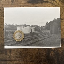 1800. METHVEN STATION SCOTLAND British railway photograph