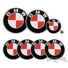 For BMW Badge Gloss Carbon