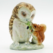 Beatrix Potter "Old Mr. Brown" 1963-1972 - Beswick England BP2a Gold Backstamp