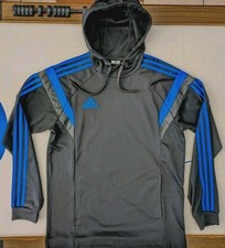 Adidas Black Hoodie Royal Blue
