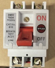 Wylex 810 100A Double Pole