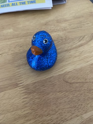 Rubber duck blue - duck,