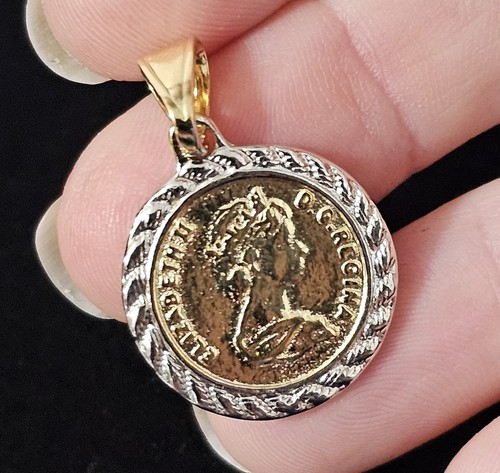 18kt yellow gold - gold, coin