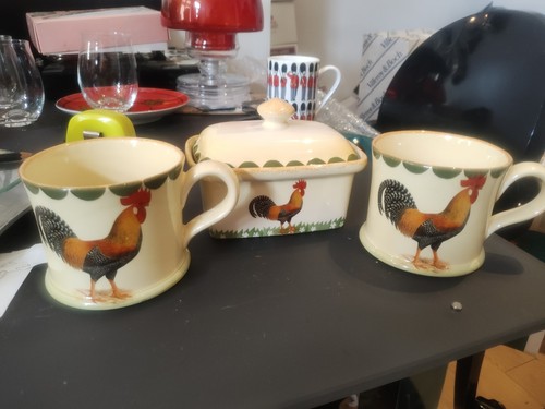 Moorland pottery cockerel - pottery,
