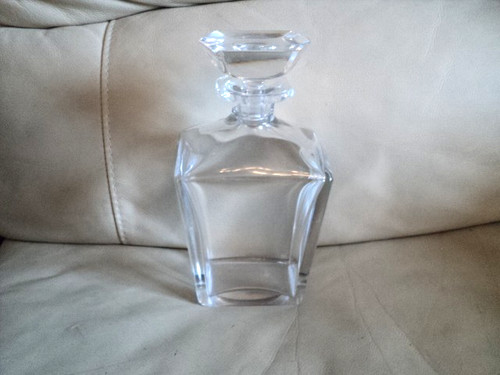 Vintage large heavy clear - heavy,