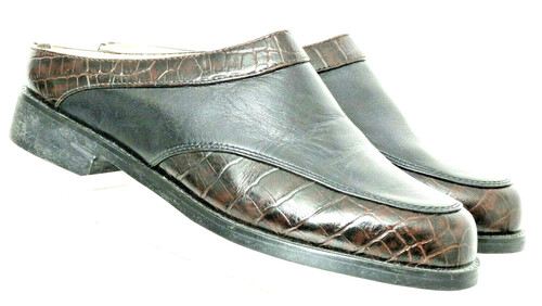 Ariat 94302 brown leather croc - ariat,