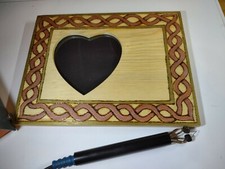 New Hand Pyrographed Celtic