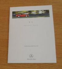 Mercedes SL Roadster Price Guide 1998 SL280 SL320 SL500 SL600 R129