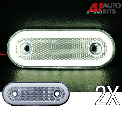 White front side led - side, marker
