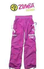 Zumba Cargo Pants Trousers Pink Womens Dance Size L (12-14) Brand new