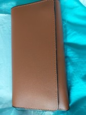 TAN BRAND NEW NATHALIE ANDERSEN ORGANISER /TRAVEL PURSE