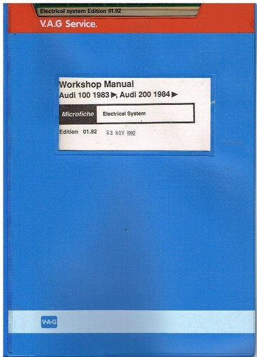 Audi 100 200 - audi, (c3)