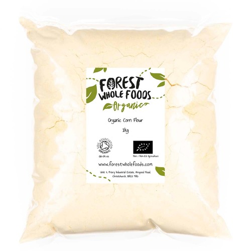 Organic corn flour forest - flour,