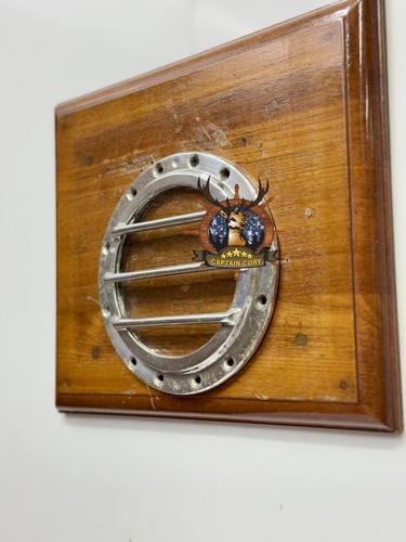 Vintage aluminum ship porthole - vintage,
