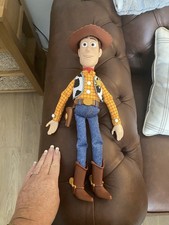 Toy Story Playtime Sheriff Woody Talking. (he Knows When His Hat Is On/Off) Rare