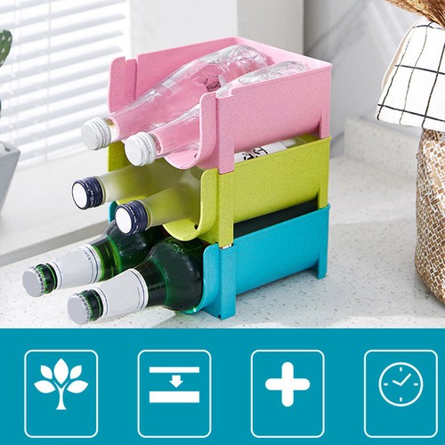 Blue stackable fridge - stackable,