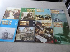 8 issues of World War II  Magazine Orbis 1985 - Issue 10,41,56,73,75,81,84,85