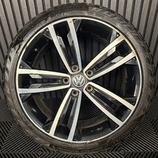 1X 18'' GENUINE VW GOLF GTD SEVILLE GT GTI MK7 ALLOY WHEEL TYRE 5G0601025CM
