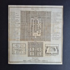 Antique 1790 Map - Plan of City of Pekin (Bejing) - China - Forbidden City