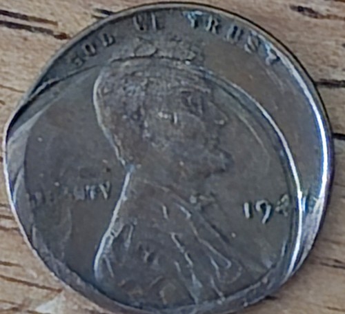 1947 wheat cent error - cent,