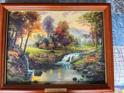 Thomas kinkade mountain - thomas,