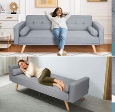 Modern Fabric 3 Seater