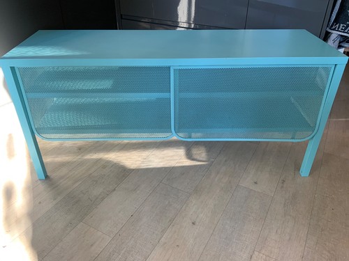 Ikea blue metal - metal, sideboard