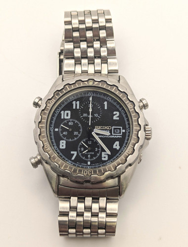 Seiko sports chronograph - seiko,