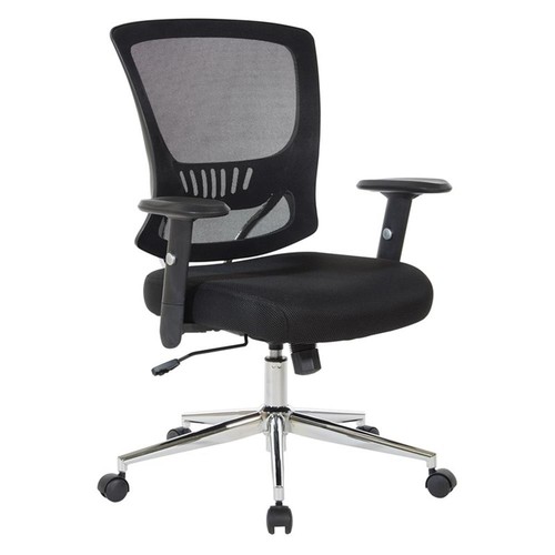 Mesh back seat locking tilt - &,