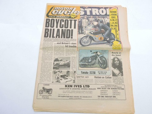 Motorcycle weekly newspaper - motorcycle,