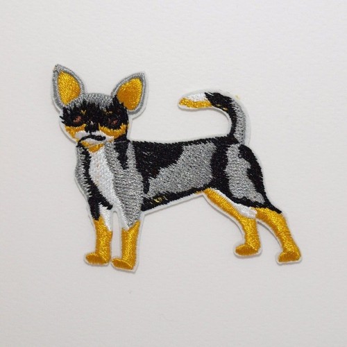 Dog patch iron on - iron,