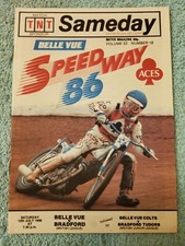 BELLE VUE SPEEDWAY 1986