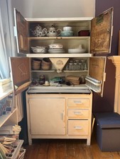 Vintage ‘Easiwork’ MODEL 420 Kitchen Cabinet Wooden Drawers Cupboards