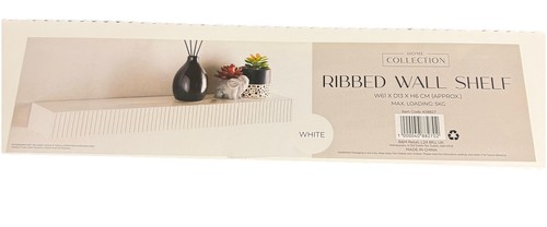 Ohs ribbed floating shelf wall - ribbed,