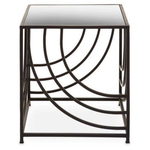 Logan mirrored top and black - mirrored,