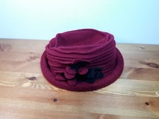 Womens Wool Cloche Hat York