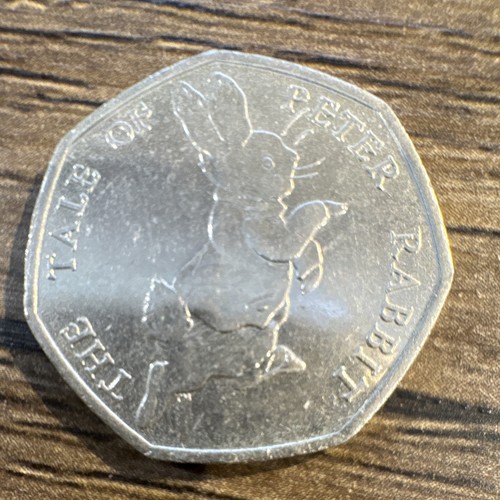 2017 50p coin beatrix - uk,