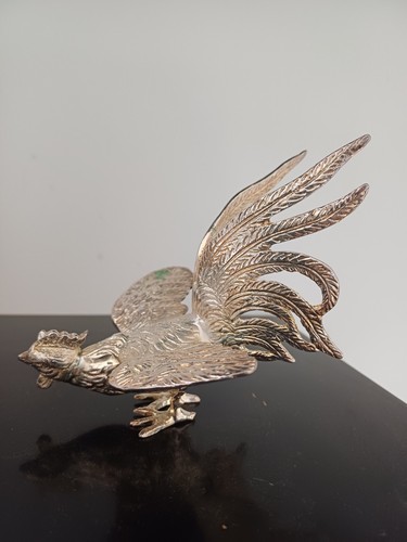 Silver plated fighting - silver,