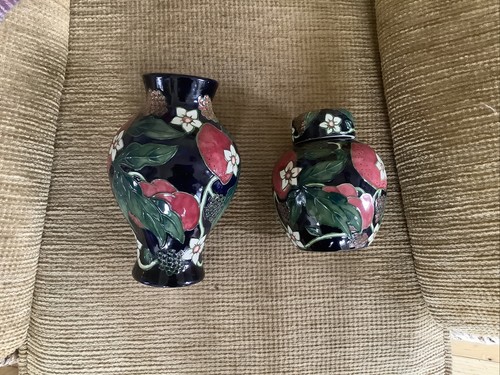 Tube lined pottery shaped - pottery,
